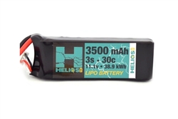 Helios RC 3S 11.1V 3500mAh 30C LiPo Battery - EC3