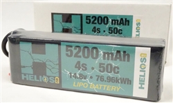 Helios RC 4S 14.8V 5200mAh 50C LiPo Battery - Traxxas