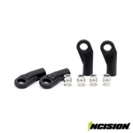 Incision Bent Rod Ends with Pivot Balls (4)
