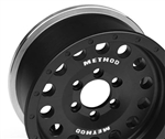 Incision Single Method 1.9" MR307 Black Anodized Wheel (1)