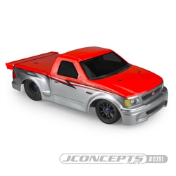 JConcepts 1999 Ford F-150 Lightning Clear Drag Body