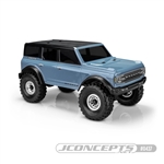 JConcepts 2021 Ford Bronco 4-Door Clear Body, 12.3" Wheelbase