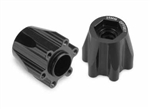 JConcepts Aluminum 12mm Hex Adapter 25mm Offset Black (2)