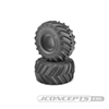 JConcepts Renegades Jr. 2.2" Monster Truck Tires - Blue Compound (2)