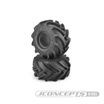 JConcepts Fling Kings Jr. 2.2" Monster Truck Tires - Blue Compound (2)