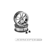 JConcepts Tactic Street Eliminator 2.2" Front Wheel, Chrome (2)