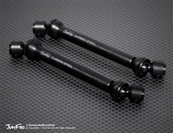 JunFac Hardened Carbon Steel Universal Shafts (2) for Gmade GS01 Sawback & Komodo