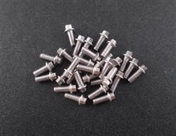 Locked Up RC M2 x 5mm Scale Hex Bolts (30) SS (LOC-039)