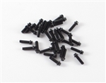 Locked Up RC M2 x 7mm Scale Hex Bolts (30) Black (LOC-040)