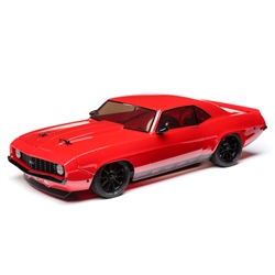 Losi 1/10 V100 AWD Brushed RTR with 1969 Chevy Camaro Body - Red