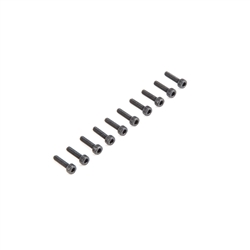 Losi Cap Head Screws M2.5 x 10mm (10)