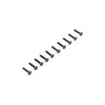 Losi Flat Head Screws M2.5 x 12mm (10)