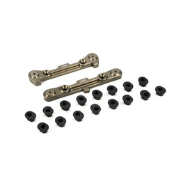 Losi LRC Adj Rear Hinge Pin Brace w/Inserts: 8B/T 2.0