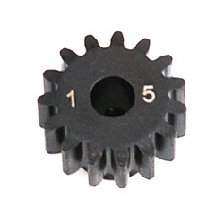 Losi 1.0 Module Pitch Pinion, 15T: 8E,SCTE