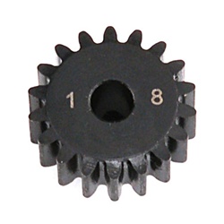 Losi 1.0 Module Pitch Pinion, 18T: 8E,SCTE