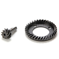 Losi Fr Ring & Pinion Gear Set: 10-T