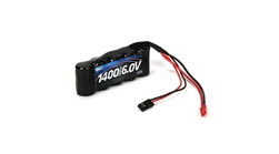 Losi 5-Cell 6V 1400mAh NiMH Receiver Flat Pack JST/JR