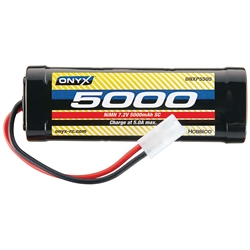 Onyx 6-Cell 7.2V 5000mAh NiMH Sub-C Stick Battery - Standard Plug