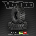 Team Ottsix Racing 1.9" / 4.7" Voodoo KLR V2 CompSpec Tires - Gold (Soft) (2)