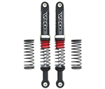 Team Ottsix Racing Voodoo Preassembled 90mm Comp Shocks - Red (2)