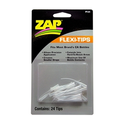 Pacer Technology Zap Flexi-Tips Glue Tips for Most Glue Bottles (24)