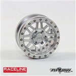 Pit Bull RC 1.55" Raceline "Ryno" Aluminum Wheels - Silver (4)