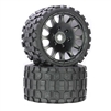 Powerhobby Scorpion BELTED Monster Truck Pre-mounted Tires on 3.8" Wheels (2)