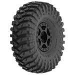 Pro-Line Maxxis Trepador 1.0" Tires Mounted on Black Holcomb Beadlock Wheels (4)