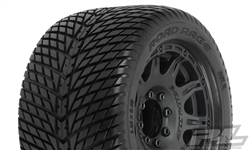 Pro-Line Road Rage 3.8" Street Tires Mounted on Raid 8x32 Wheels (2)
