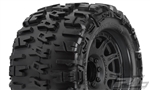 Pro-Line Trencher X 3.8" All Terrain Tires Mounted on Raid 8x32 Wheels (2)