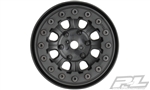 Pro-Line Denali 1.9" Black/Black Bead-Loc 8 Spoke Front or Rear Wheels (2)