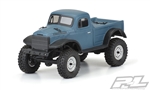 Pro-Line 1946 Dodge Power Wagon Clear Body for SCX24