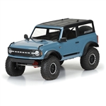 Pro-Line 2021 2-Door Ford Bronco Clear Body for 11.4" (290mm) Wheelbase