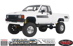 RC4WD Trail Finder 2 "LWB" RTR with 1987 Toyota Xtracab Hard Body (White)