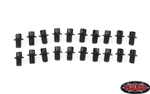 RC4WD Miniature Scale Hex Bolts (M1.6 x 6mm) (Black) (20)