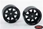 RC4WD 6 Lug Wagon 2.2" Steel Stamped Beadlock Wheels (Black) (4)