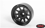 RC4WD OEM Stamped Steel 1.55" Beadlock Wheels (Black) (4)