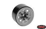 RC4WD Stamped Steel 1.0" Stock Beadlock Wheels (Plain) (4)