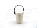 RC Mayhem Garage 1/10 Scale 5 Gal Bucket W/ Pop-on Lid White