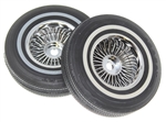Redcat Lowrider Wire Wheels with Tires (2)