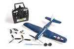 SCRATCH & DENT Rage RC F4U Corsair Jolly Rogers Micro RTF Airplane