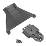 RPM Front Bulkhead LCG Slash 4X4 Black