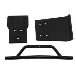 RPM Front Bumper / Skid Plate, Black: SLH 4x4