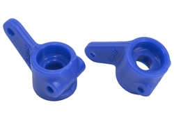 RPM Front Bearing Carriers Rustler / Stampede / Slash 2wd / Bandit Blue