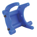 RPM Bumper/Wheelie Bar Mount for Traxxas Slash/Rustler/Stampede/Bandit, Blue