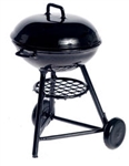 Miniature Round Charcoal Grill