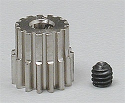 Robinson Racing 17T 48P 1/8" Shaft Pinion Gear