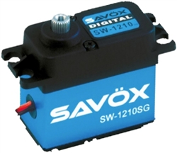 Savox SW-1210SG Waterproof Coreless Steel Gear Digital Servo
