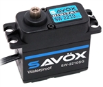 Savox SW-2210SG Waterproof High Torque High Voltage Brushless Digital Servo - Black Edition