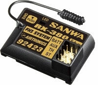 Sanwa Airtronics RX-380 3-Channel 2.4GHz FHSS3 Receiver